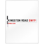 KINGSTON ROAD  Dry Erase Boards