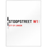 Stoopstreet  Dry Erase Boards