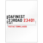 Dafinest 23road  Dry Erase Boards