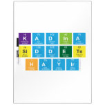 Kadina 
 Siddete
 Hayir  Dry Erase Boards