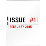Issue   Dry Erase Boards