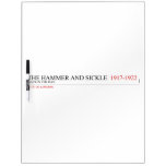 The Hammer And Sickle   Dry Erase Boards