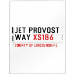 Jet Provost Way  Dry Erase Boards
