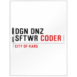 DGN DNZ SFTWR  Dry Erase Boards