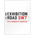 exhibition ROAD  Dry Erase Boards