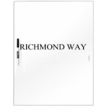 Richmond way   Dry Erase Boards