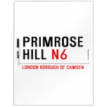 primrose hill  Dry Erase Boards