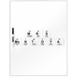Mrs
 Montoya  Dry Erase Boards