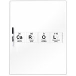 Carol  Dry Erase Boards