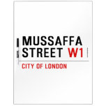 Mussaffa Street  Dry Erase Boards