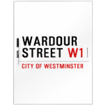 WARDOUR STREET  Dry Erase Boards