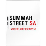 Summah Street  Dry Erase Boards