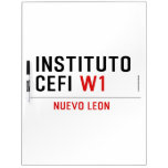 Instituto CEFI  Dry Erase Boards