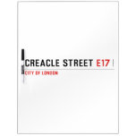 Creacle street  Dry Erase Boards