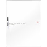 Real Izoski street forever  Dry Erase Boards