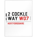 2 Cockle Way  Dry Erase Boards