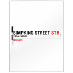 Simpkins Street  Dry Erase Boards