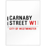 CARNABY STREET  Dry Erase Boards