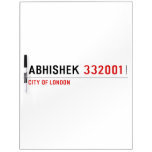 Abhishek  Dry Erase Boards