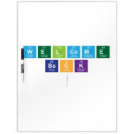 Welcome
 Back
   Dry Erase Boards