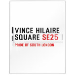 Vince hilaire Square  Dry Erase Boards