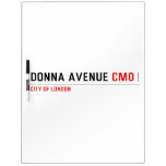 Donna Avenue  Dry Erase Boards