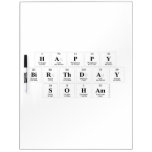 Happy
 Birthday
 Soham  Dry Erase Boards
