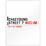 Chaeyoung Street 7  Dry Erase Boards