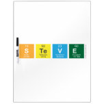 Steve  Dry Erase Boards