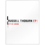 Russell Thoburn  Dry Erase Boards