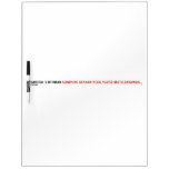 SHAHRIZAL B OTHMAN  Dry Erase Boards