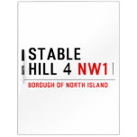 stable hill 4  Dry Erase Boards