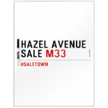 Hazel Avenue  Sale  Dry Erase Boards