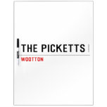 the picketts  Dry Erase Boards