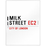 Milk  Street  Dry Erase Boards