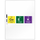 Geek  Dry Erase Boards