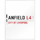 Anfield  Dry Erase Boards