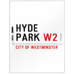 HYDE PARK  Dry Erase Boards