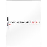 Chowgan mohalla  Dry Erase Boards