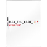 alex_the_tiler_  Dry Erase Boards
