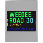 Weegee Road  Dry Erase Boards