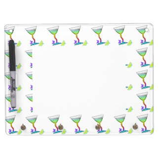 DRY ERASE BOARDS - BUTTERFLY MARTINI