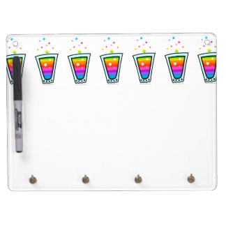DRY ERASE BOARDS - RAINBOW SHOT GLASS