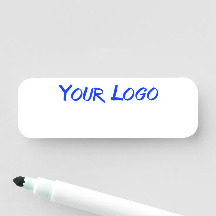 Dry Erase Business Customizable New Employee Name Tag Zazzle