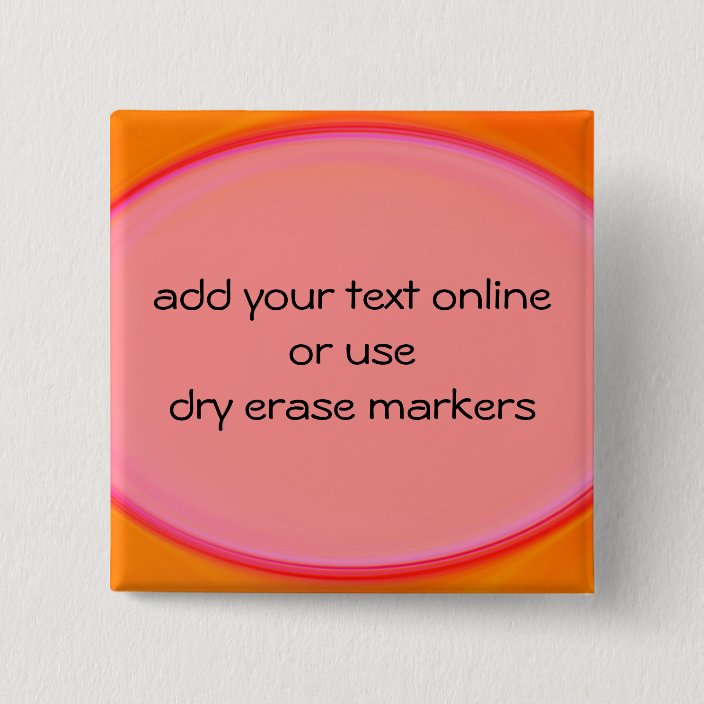 dry erase button