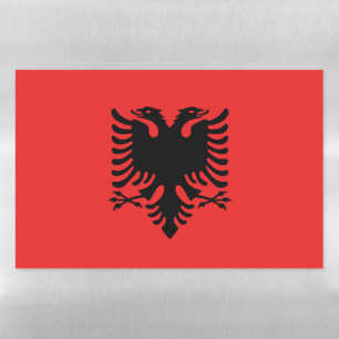 Dry Erase Magnetic Sheet flag of Albania