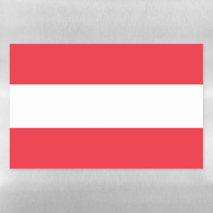 Dry Erase Magnetic Sheet flag of Austria