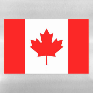 Dry Erase Magnetic Sheet flag of Canada