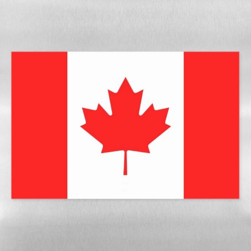 Dry Erase Magnetic Sheet flag of Canada