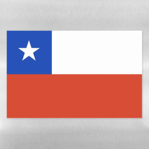 Dry Erase Magnetic Sheet flag of Chile